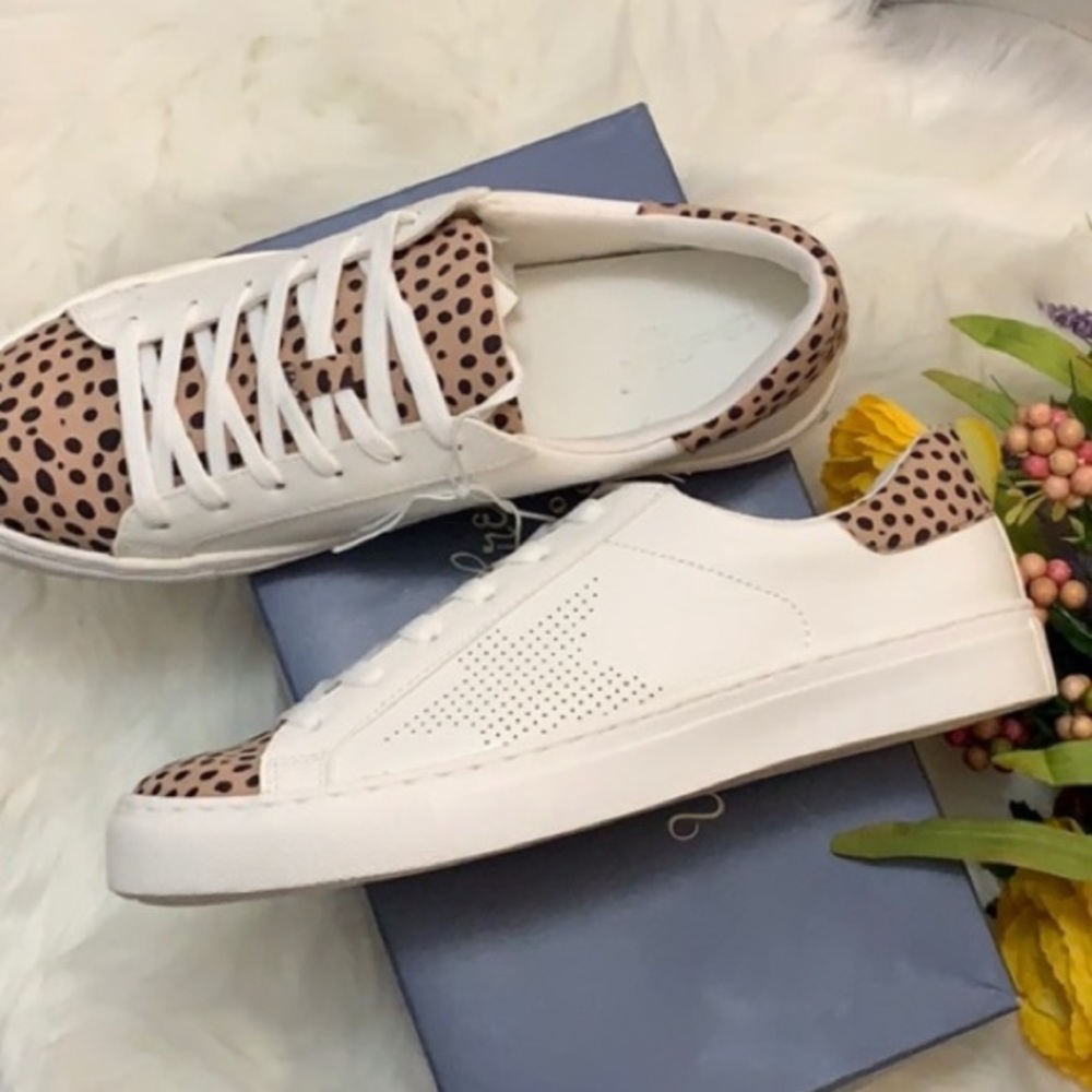 🛍$19 Deal Of Day! Leopard Cadey Tennis Sneakers - Picture 3 of 10